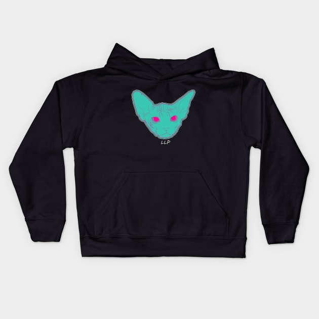 LLP Sphynx Design Kids Hoodie by Legendary Light Patrol 